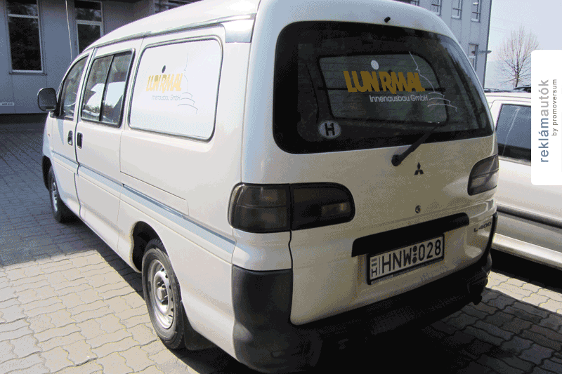 Autófóliázás a Lunirmal GmbH-nál